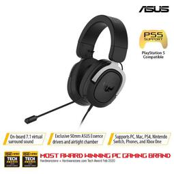 ASUS TUF GAMING H3 (SILVER) (HEADSET)